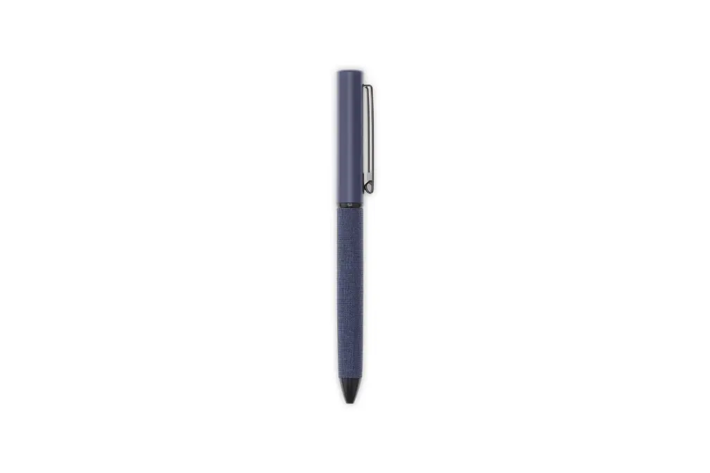LENZEN - CHANGE ZERO Sustainable Gift Set with Refillable Notebook, Pen & USB Keychain - Navy (2).webp