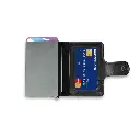 REINE -  Set of RFID Card Holder, Key Chain and Pen - Black (3).webp