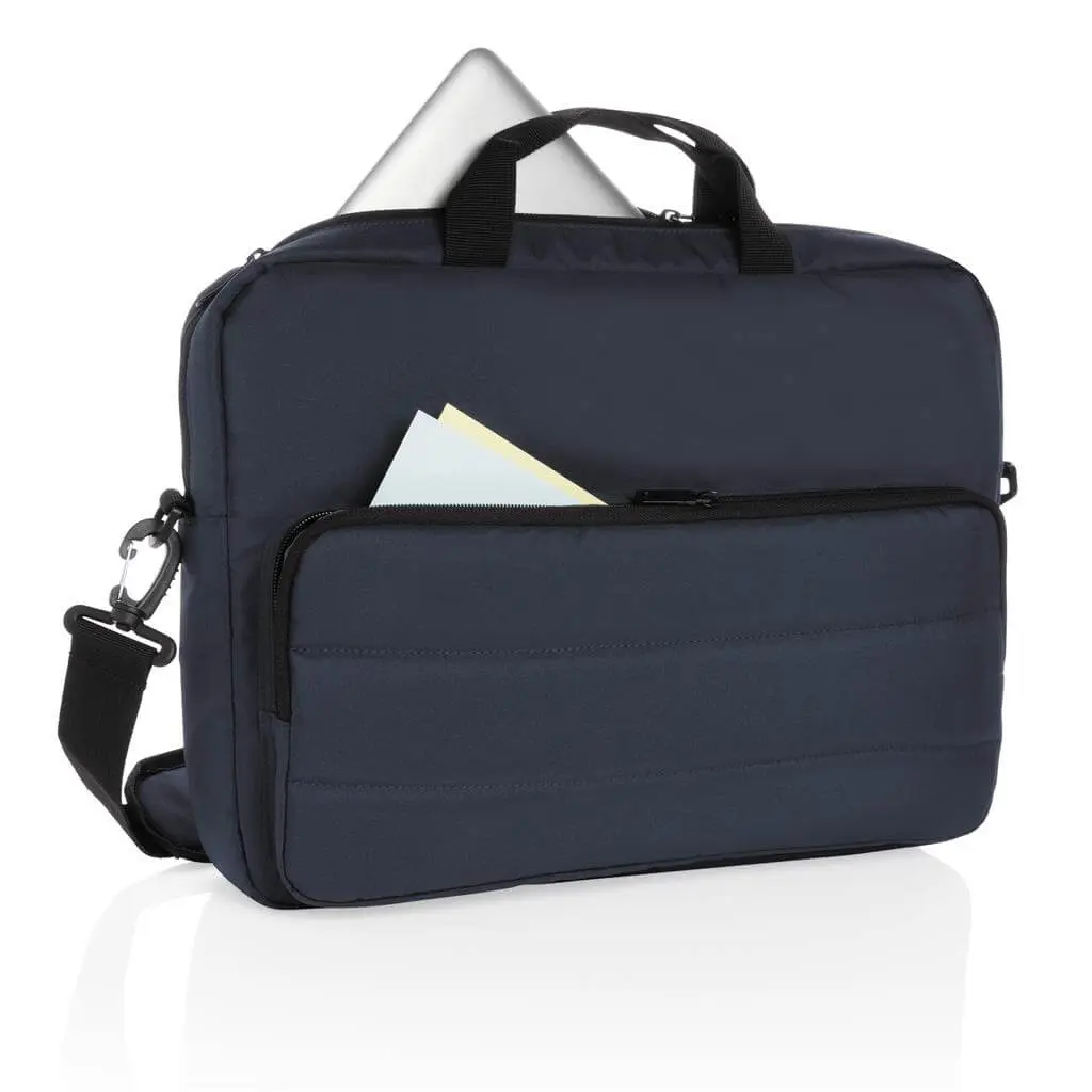 Impact AWARE™ RPET 15.6_ Laptop Bag - Navy Blue.webp