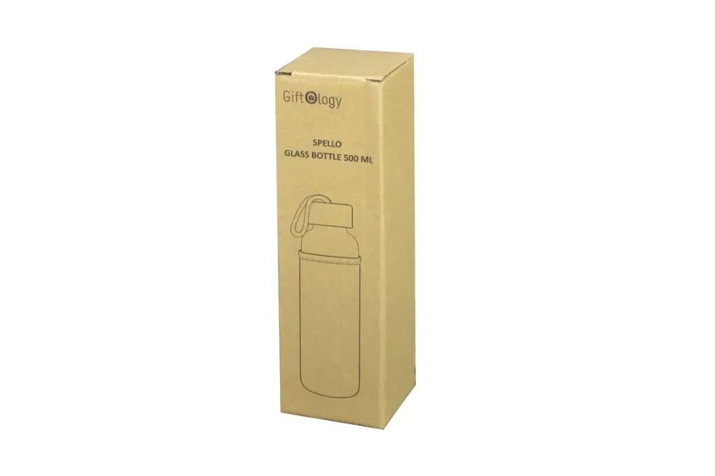 SPELLO - Promotional Glass Bottle with Jute Sleeve - 500ml.webp