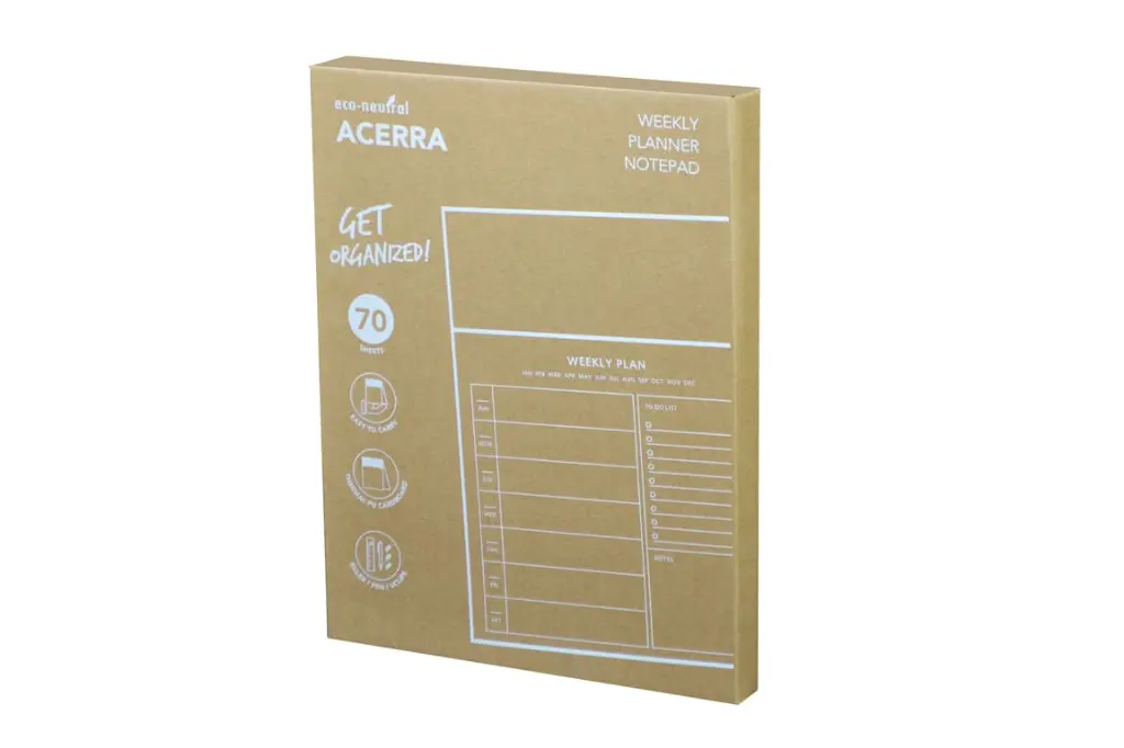 ACERRA - A4 Weekly Desk Planner with Pen, Ruler and U-clips.webp