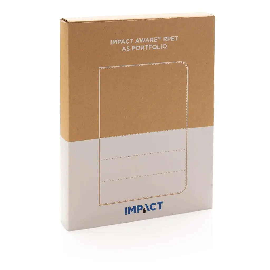 Impact AWARE™ RPET A5 notebook - Navy (6).webp