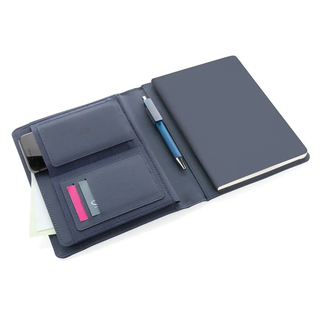 Impact AWARE™ RPET A5 notebook - Navy (1).webp