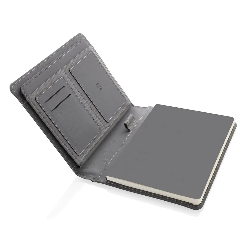 Impact AWARE™ RPET A5 notebook - Anthracite (1).webp