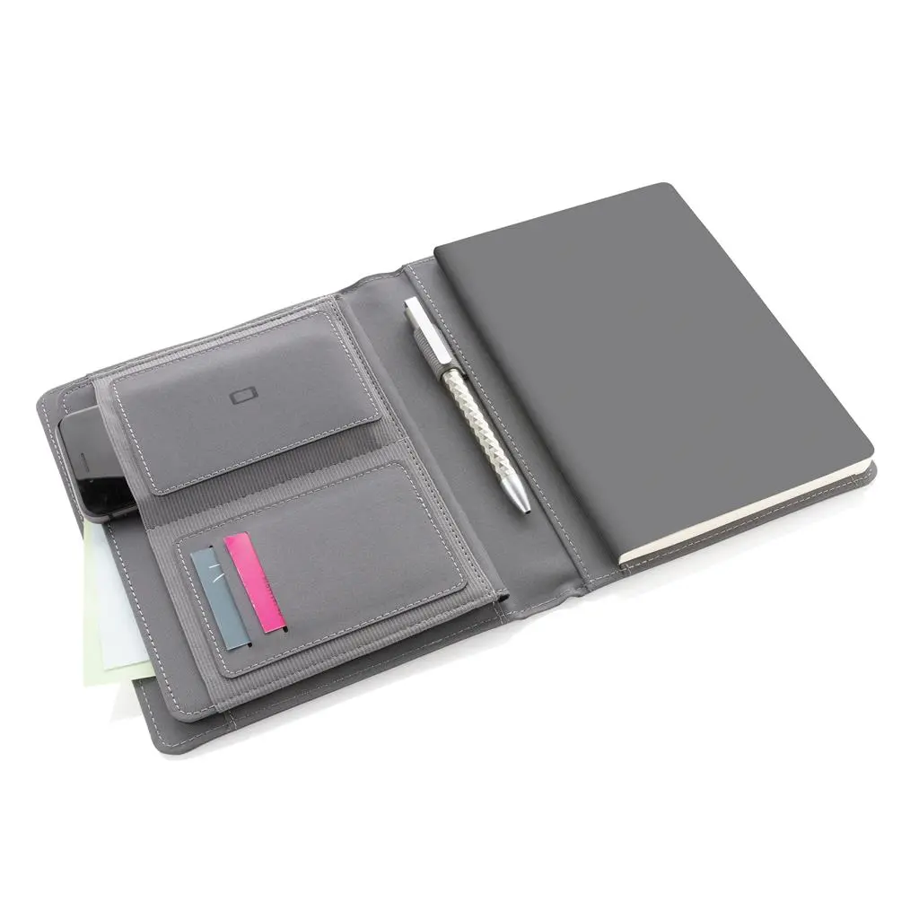 Impact AWARE™ RPET A5 notebook - Anthracite (2).webp