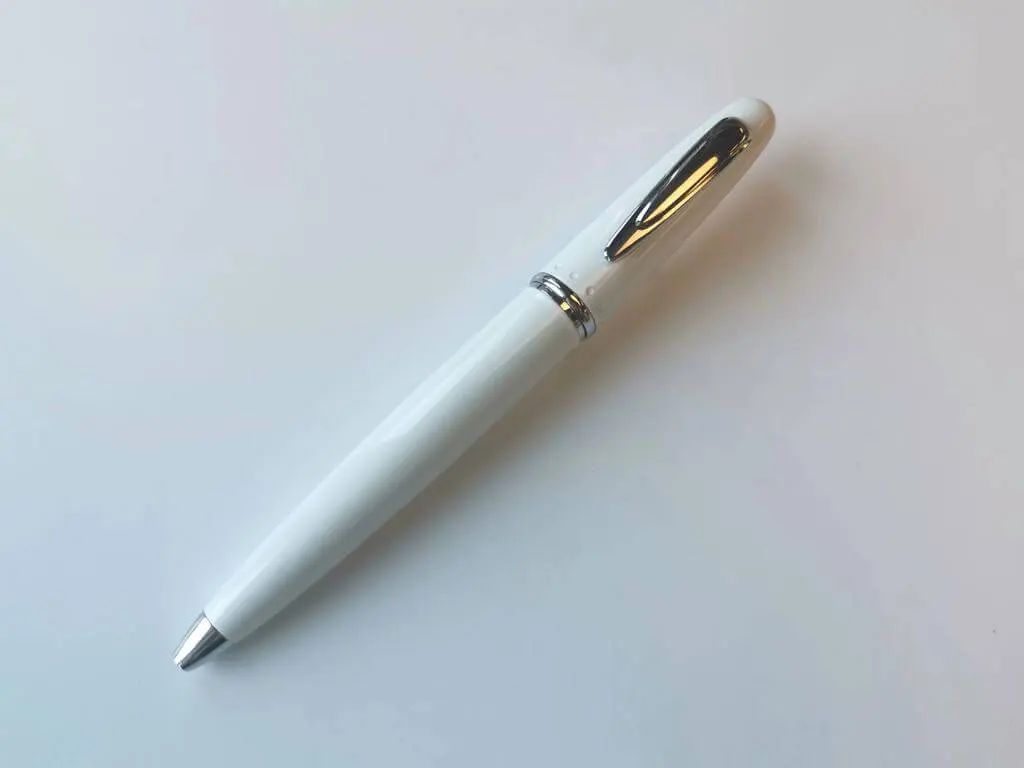 HONNEF - Twist Metal Pen - White.webp