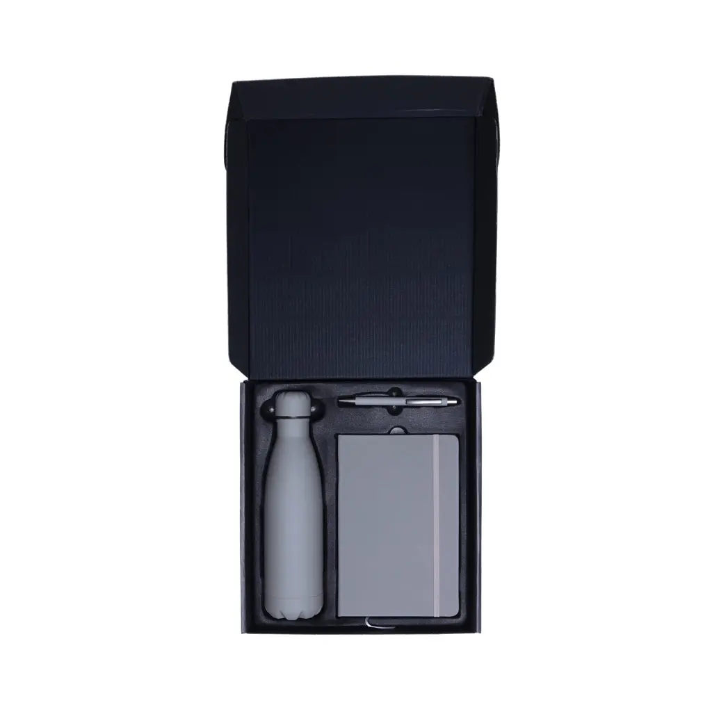 LAUTA - Giftology Set of Stainless Bottle, Notebook and Pen - Grey (2).webp