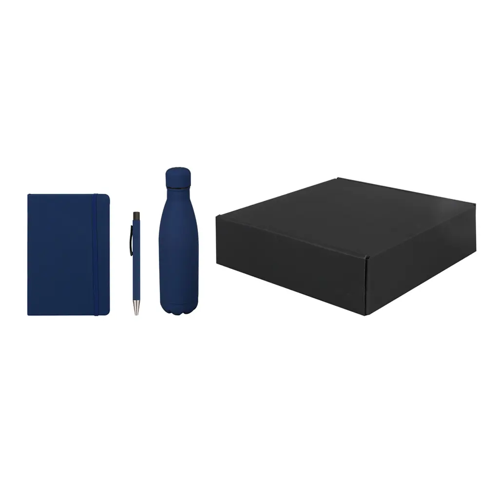 LAUTA - Giftology Set of Stainless Bottle, Notebook and Pen - Blue (2).webp