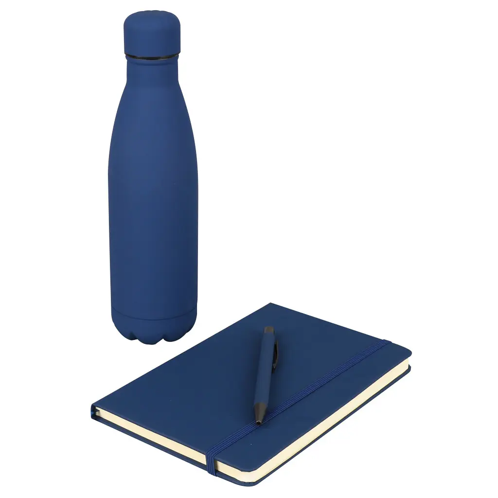 LAUTA - Giftology Set of Stainless Bottle, Notebook and Pen - Blue (1).webp
