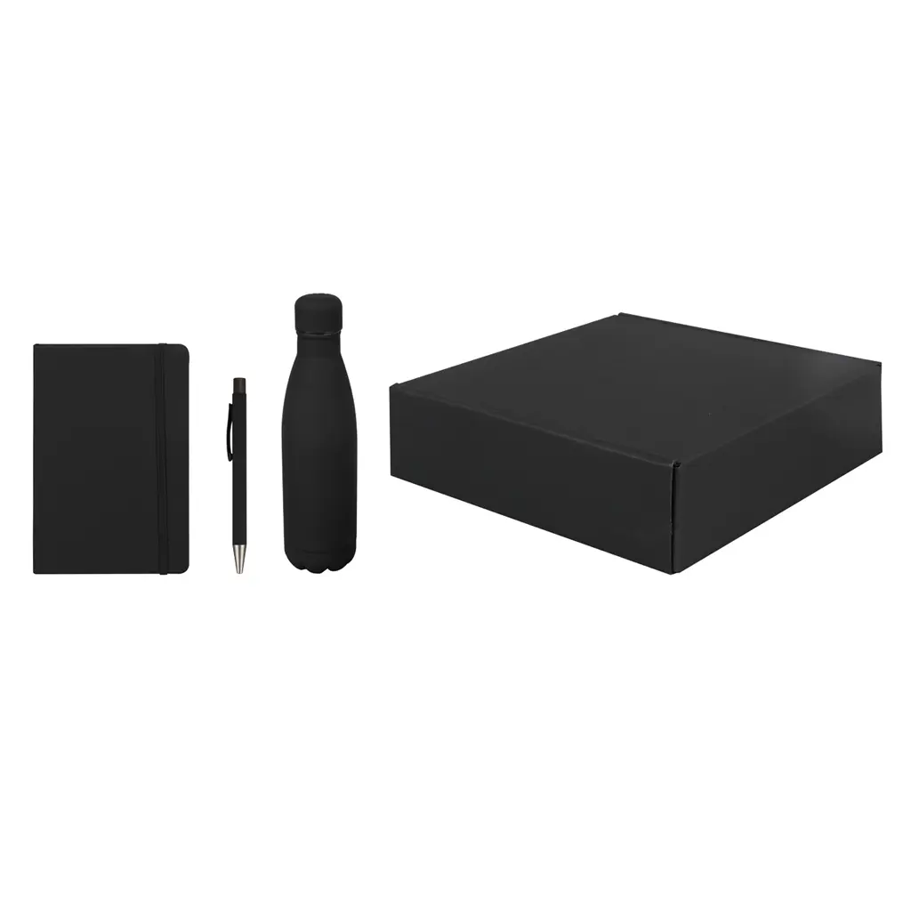 LAUTA - Giftology Set of Stainless Bottle, Notebook and Pen - Black (2).webp