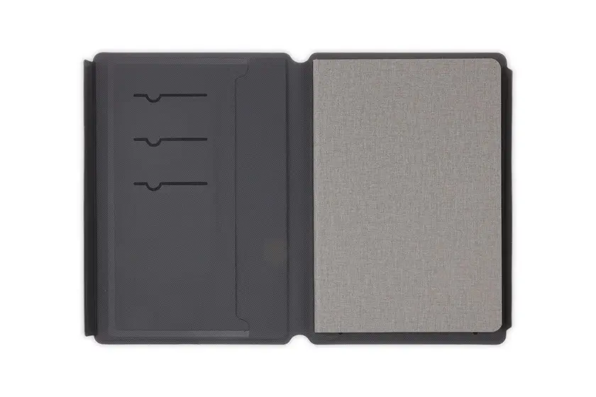 CHANGE ZERO Sustainable Gift Set with Refillable Notebook, Pen & Cardholder - Grey (1).webp