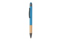 AYTOS - Metal Stylus Pen with Bamboo Grip - Blue