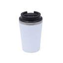 MOSS - Giftology Steel/PP Double Wall Tumbler - 350ml - White
