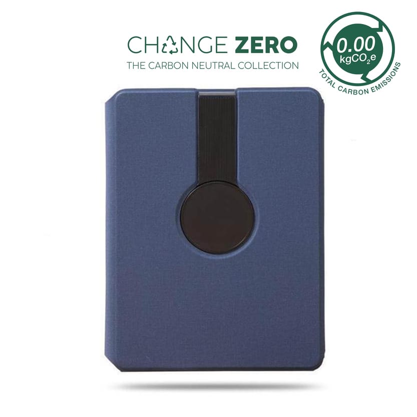 ONEX - CHANGE ZERO Recycled 10000mAh 15W MagSafe Wireless A5 Organizer 32GB - Navy Blue