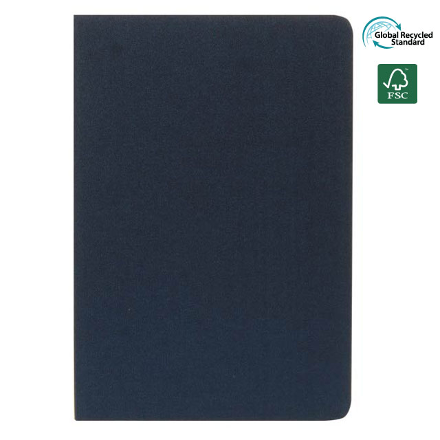 ORSHA - SANTHOME A5 rPET & Certified Notebook - Navy Blue (Anti-Microbial)
