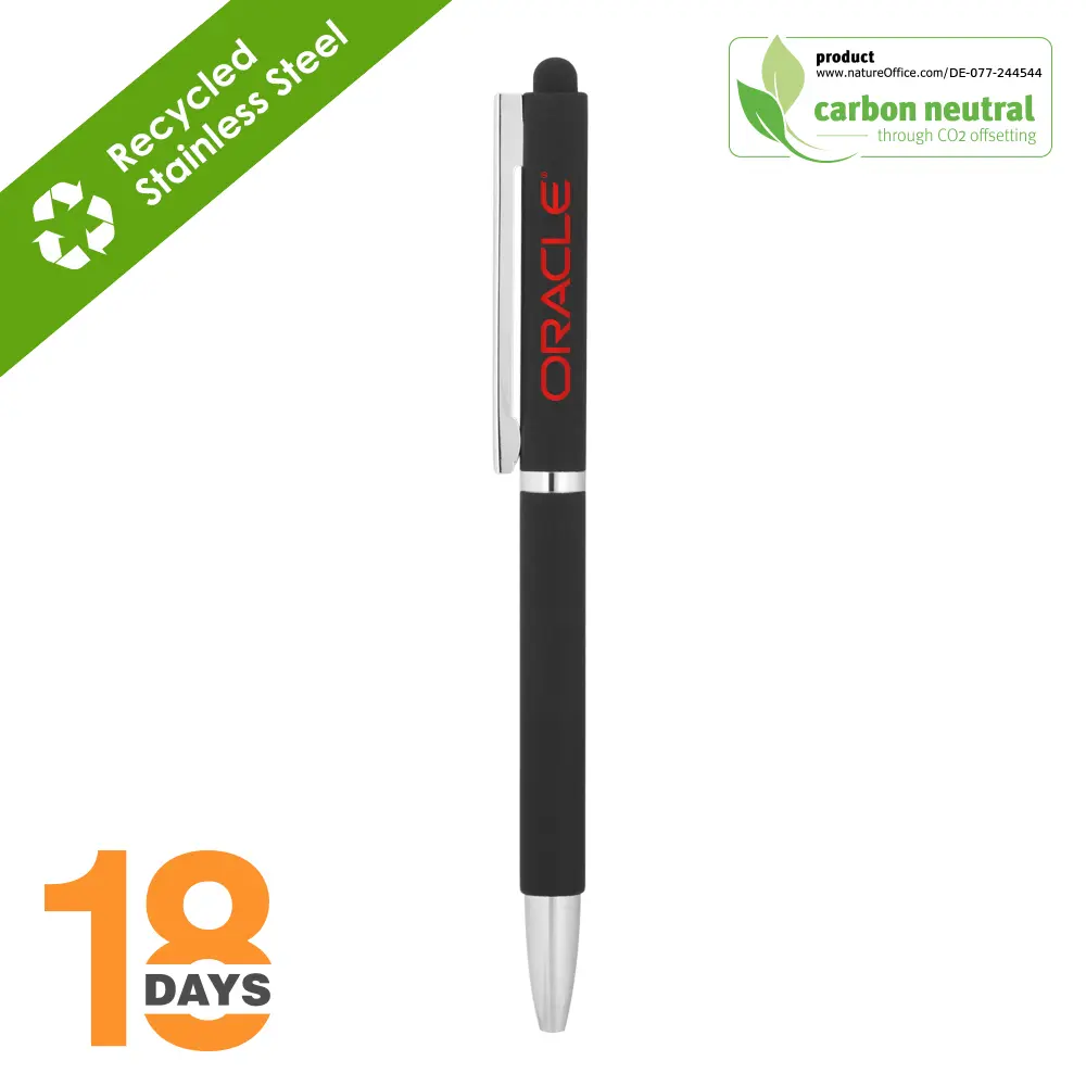  Clap STYLUS twist metal ball pen 