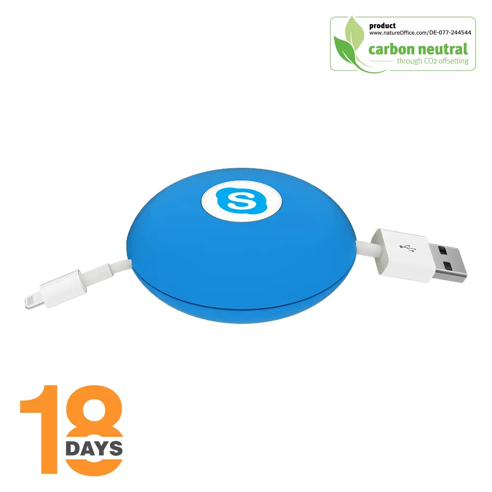  Spinni Blue, cable organizer by Gumbite 