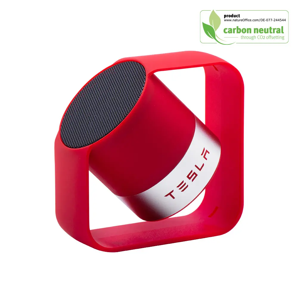  Rock wireless speaker in Recycled ABS Red
