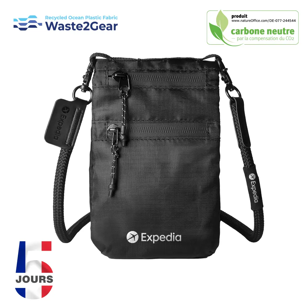  RPET PHONE & DAILY ESSENTIALS SACOCHE *STOC