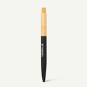 NOCLIP II - Recycled aluminum and FSC  bamboo ballpen