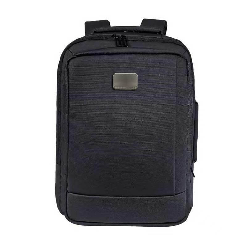 TURISMO - Santhome Expandable 17" Business Backpack - Black