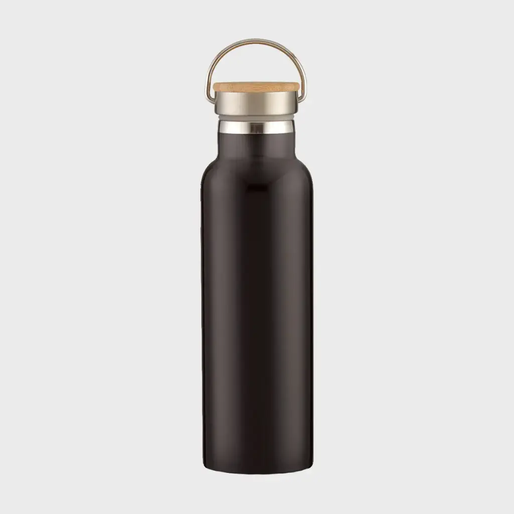 21 Oz. Tipton Stainless Steel Bottle with Bamboo Lid