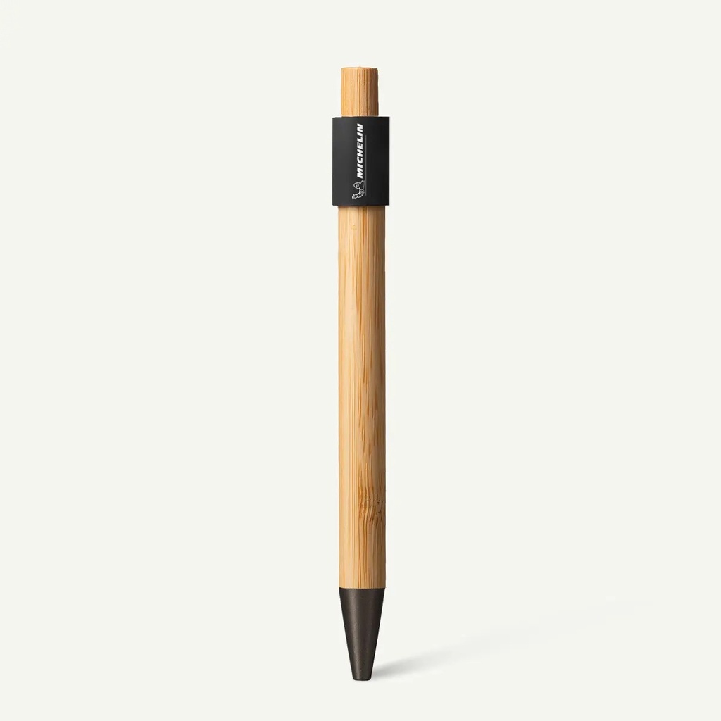 NOCLIP SPIN FSC Bamboo and Recycled Aluminum Spinner Pen