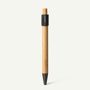 NOCLIP SPIN FSC Bamboo and Recycled Aluminum Spinner Pen