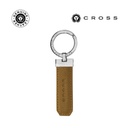 CROSS Leather Key Holder - Mocha