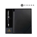 Cross Bailey Light™ Resin Ballpoint Pen with Classic Black Journal Gift Set
