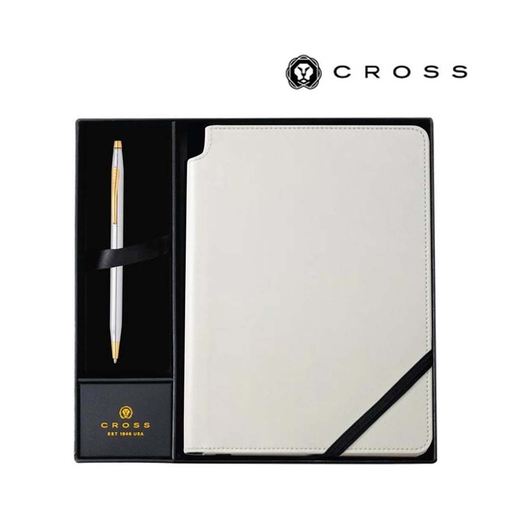 Cross Classic Century® Medalist® Ballpoint Pen with Classic White Journal Gift Set
