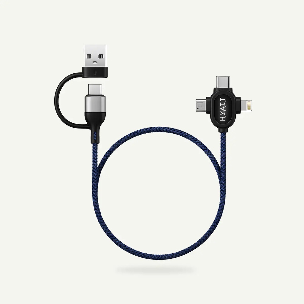 (Custom) LIPANOI - RPET Universal Charging Cable