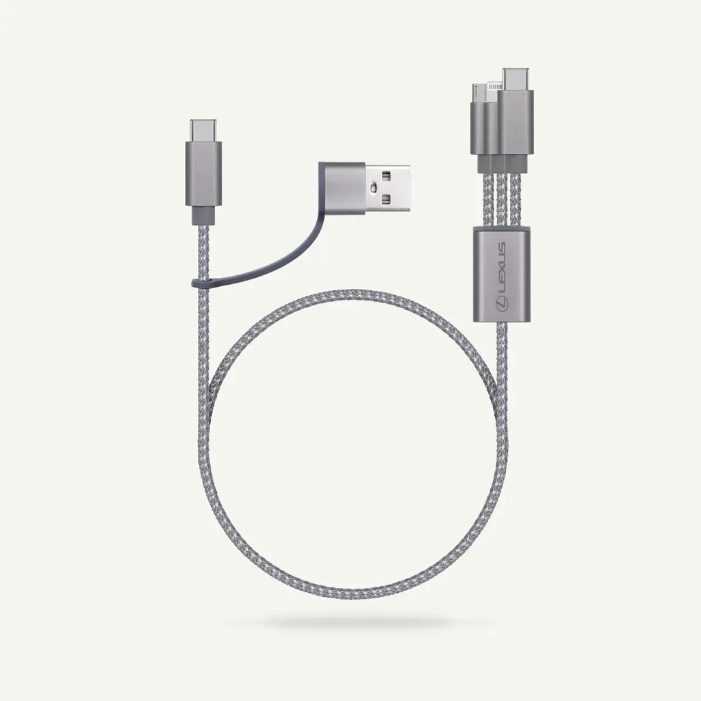 (Custom) UDUO - Recycled TPE Universal Charging Cable