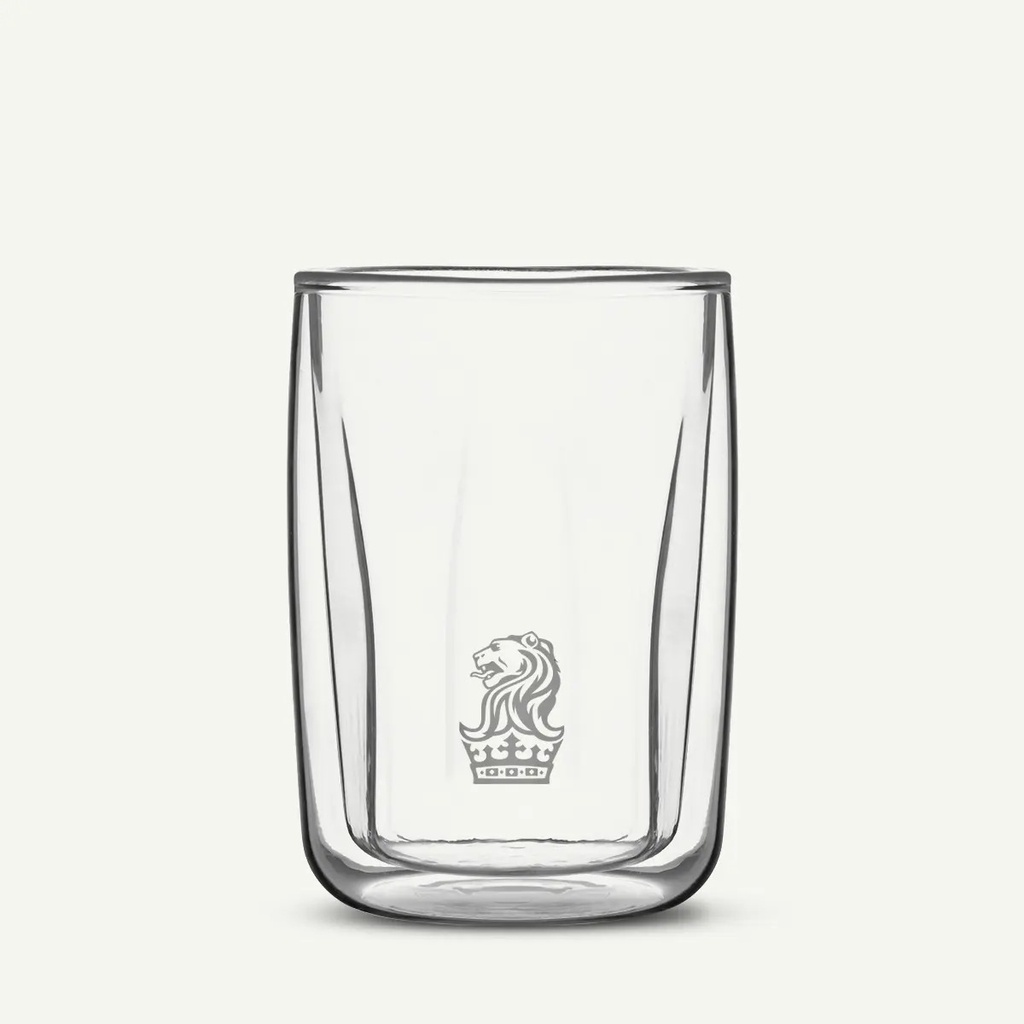(Custom) CALYPSO - 250ml / 8oz Recyclable Double Wall Glass