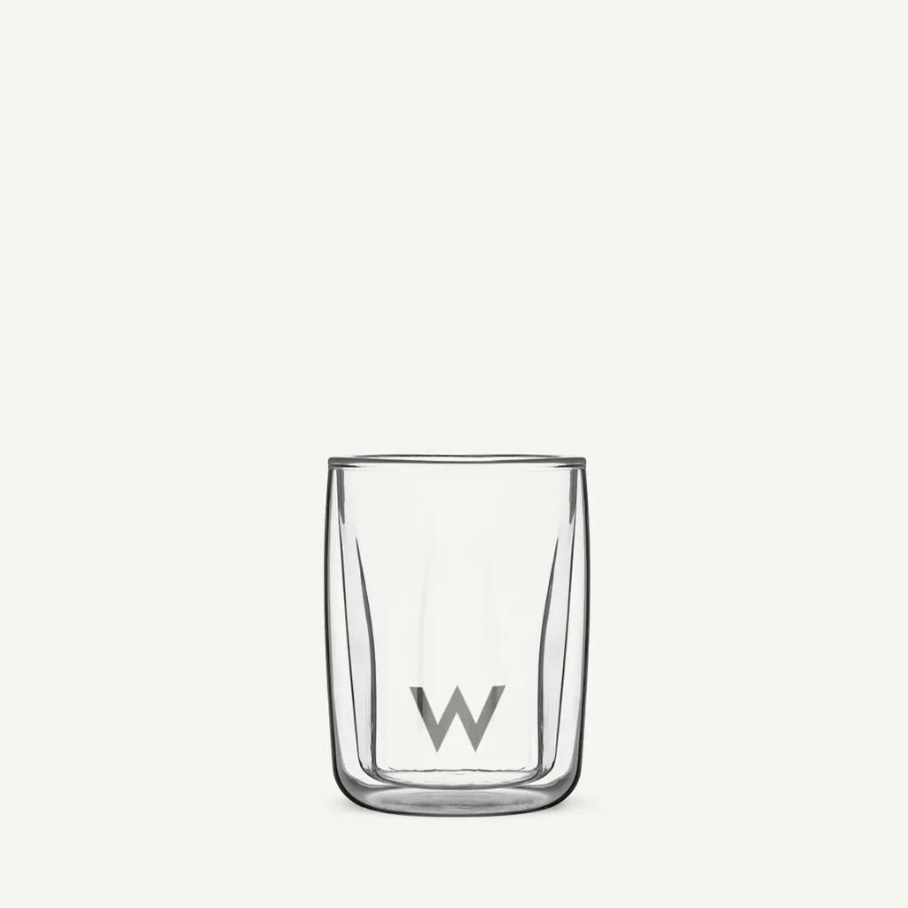 (Custom) CALYPSO - 80ml / 3oz Recyclable Double Wall Glass