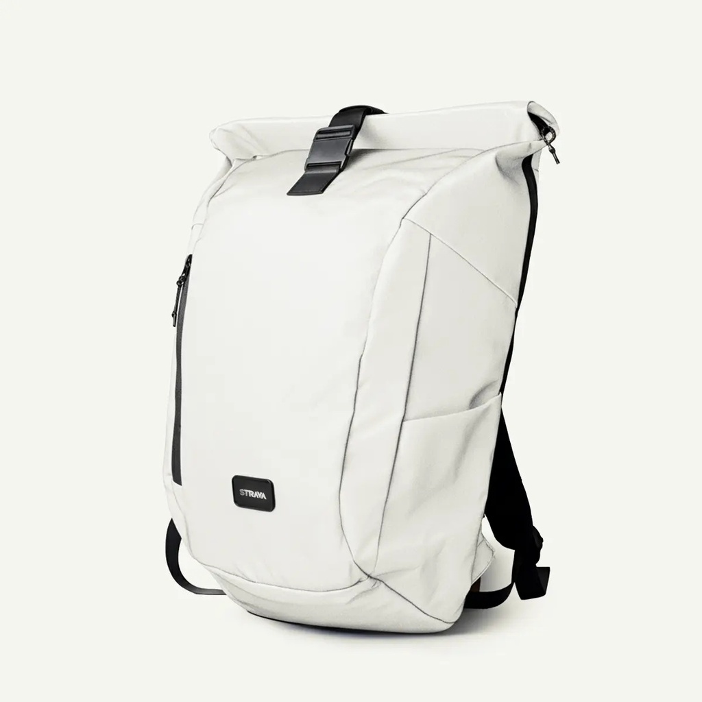 (Custom) ONDA - UrbanGlow™ reflective fabric Roll Top Backpack (22L)