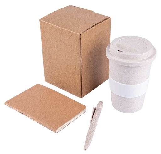 [GSEN 681] KORGAN - Eco Set of Mug, Notebook and Pen