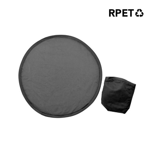 [WNFB 9137] SENOVO - RPET Foldable Frisbee - Black
