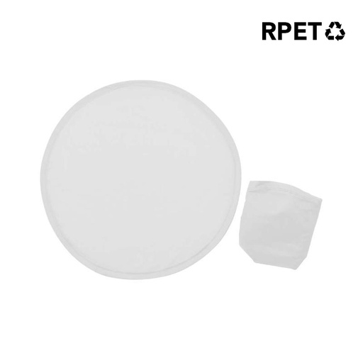 [WNFB 9136] SENOVO - RPET Foldable Frisbee - White