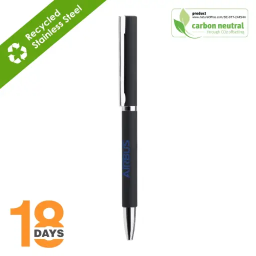 [BND71XL]  Clap, twist metal ball pen 