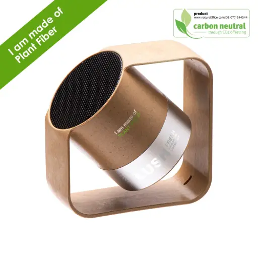 [BND504]  Rock Wireless speaker Plant Fiber 