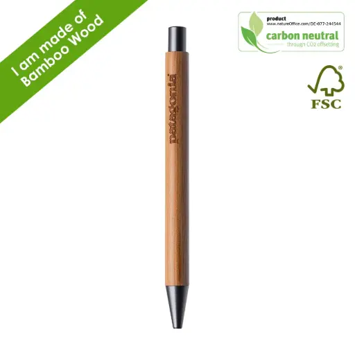 [BND188BB]  NoClip Bamboo ball pen 