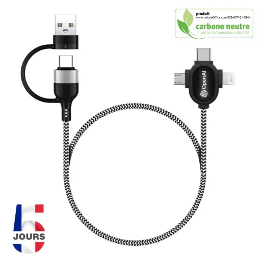 [BND218]  LipaNoi 6in1 charging cable STOCK