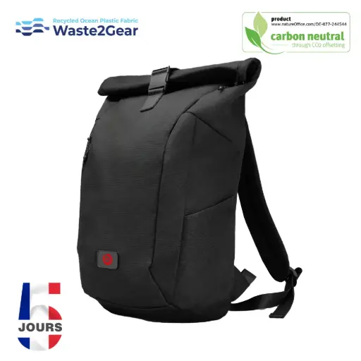 [BND932]  ONDA, Roll up Computer backpack 22L STOCK