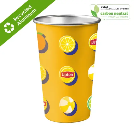 [BND885STOCK] BND885M KOP Recycled aluminum Eco cup 600ml