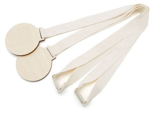 [LYEN 9208] GRADO - eco-neutral Lightweight Bamboo Medal