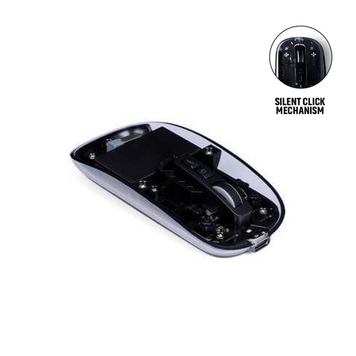 [ITWM 1258] LOGIK - @memorii Transparent 3-mode Wireless Mouse
