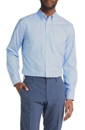 [OXF] Oxford - Santhome Men's Business Wrinkle-Free Formal Shirt