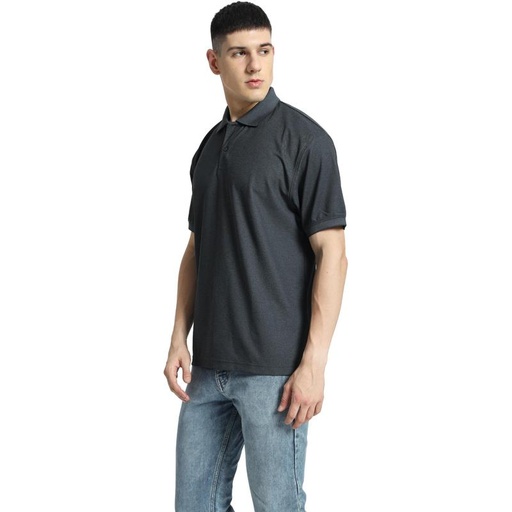 [COMO] Santhome COMO - Premium Texture Knit Polo Shirt