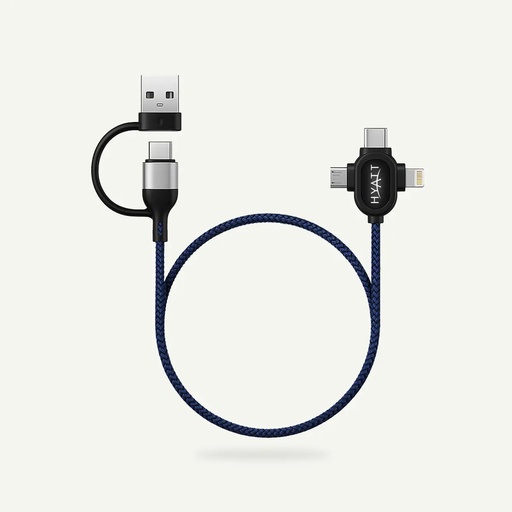 [BND218 Custom] (Custom) LIPANOI - RPET Universal Charging Cable